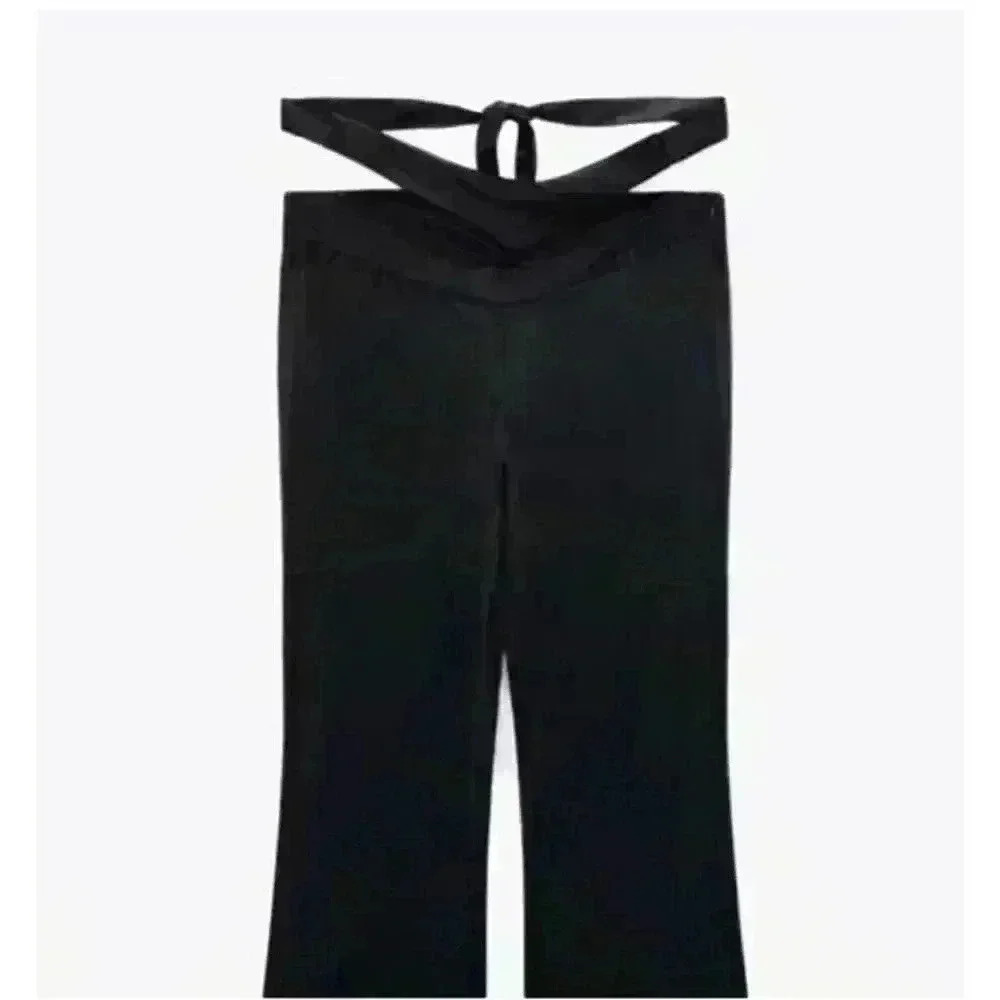 Zara Black Wide Leg Pants